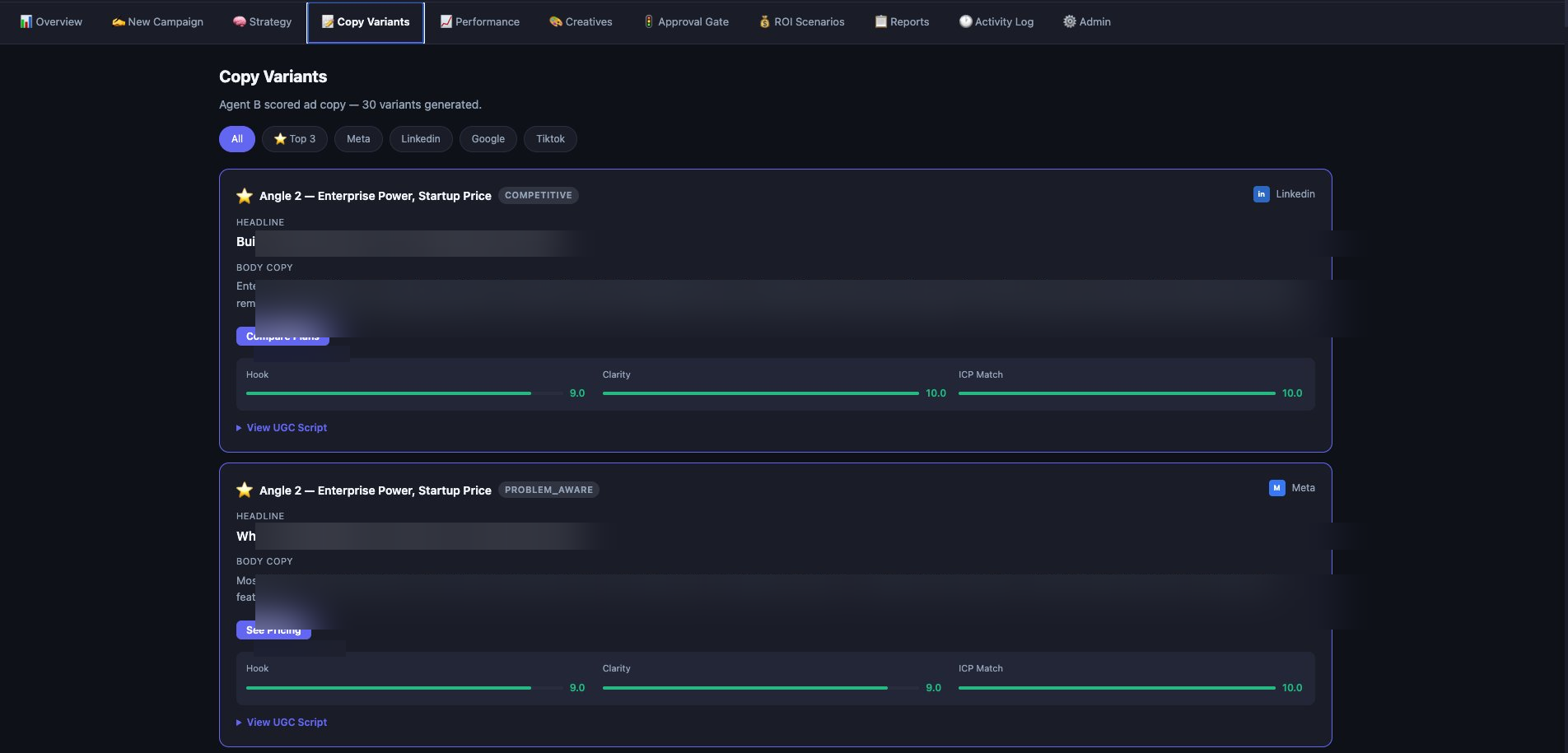 LeadLogix Copy Variants